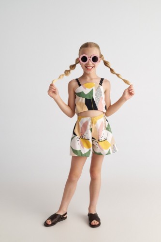 Two In A Castle Ολόσωμη Φόρμα-Σορτς Abstract