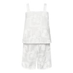 Two In A Castle Βρεφική Ολόσωμη Φόρμα με Κέντημα The Flower Girls