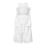 Two In A Castle Βρεφική Ολόσωμη Φόρμα με Κέντημα The Flower Girls