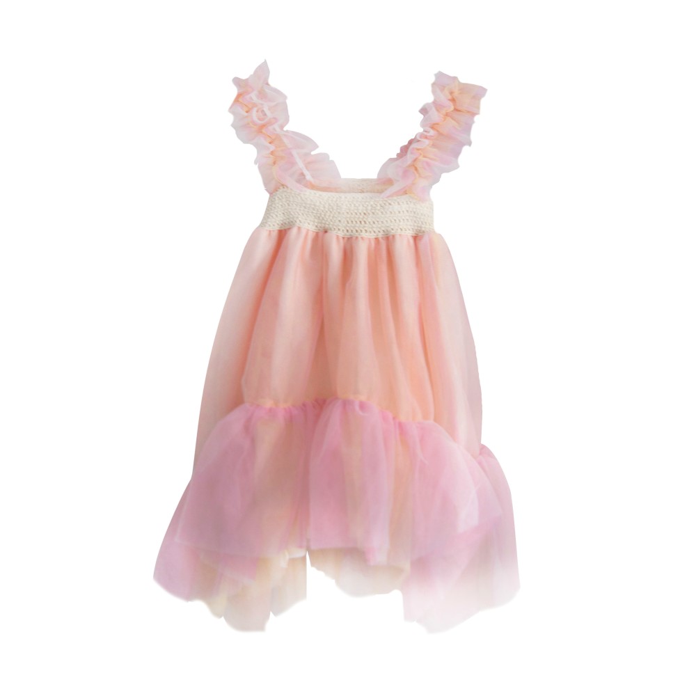 Two In A Castle Βρεφικό Φόρεμα Πολύχρωμο The Flower Girls