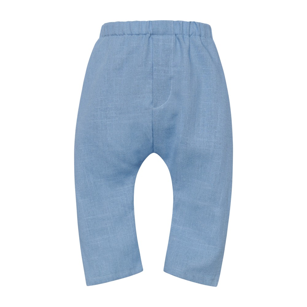 Two In A Castle Βρεφικό Σετ  Γαλάζιο Πουκάμισο και Παντελόνι  Sea Salt Mao