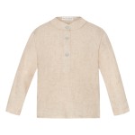 Two In A Castle Βρεφικό Μπεζ Σετ Πουκάμισο και Παντελόνι Sea Salt Mao  