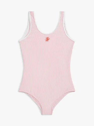 Tommy Hilfiger Ολόσωμο Ριγέ Μαγιό