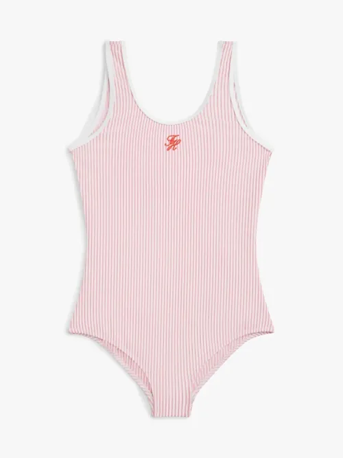 Tommy Hilfiger Ολόσωμο Ριγέ Μαγιό