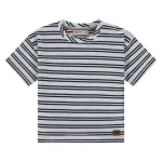 Babyface Βρεφικό t-shirt Ριγέ Μπλε-Ιβουάρ