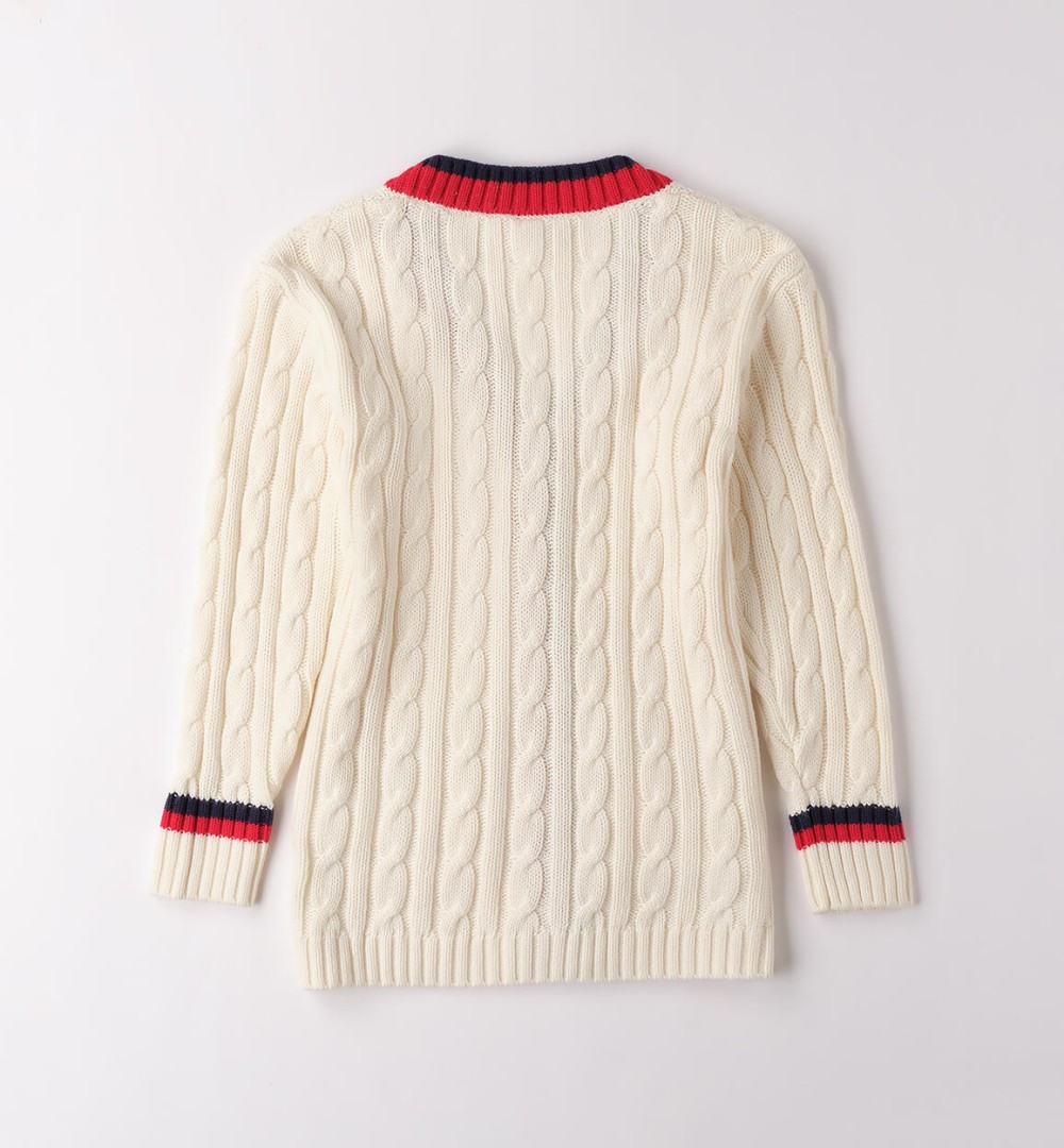  Πλεκτή Μακριά Ζακέτα F481