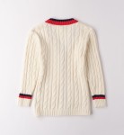  Πλεκτή Μακριά Ζακέτα F481