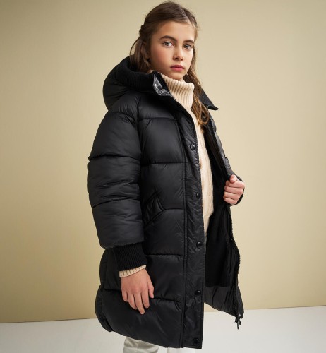 Φουσκωτό Μακρύ Μπουφάν F882