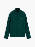 Tommy Hilfiger Πλεκτή Ζακέτα Cable Full Zip 