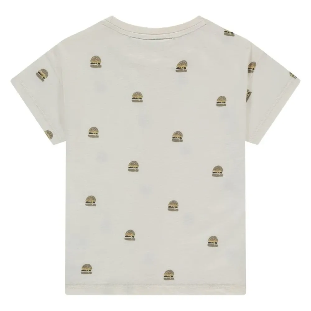 Stains & Stories Ιβουάρ T-shirt Burgers