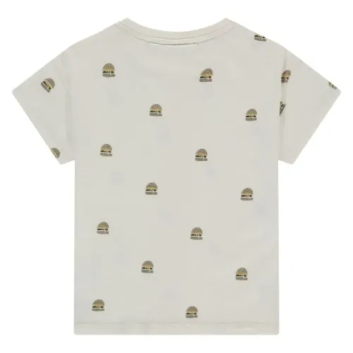 Stains & Stories Ιβουάρ T-shirt Burgers