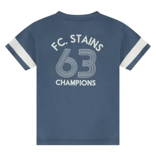Stains & Stories T-shirt Μπλε Νο63