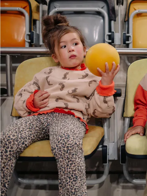 Φούτερ Μπλούζα με τύπωμα Λεοπάρδαλη