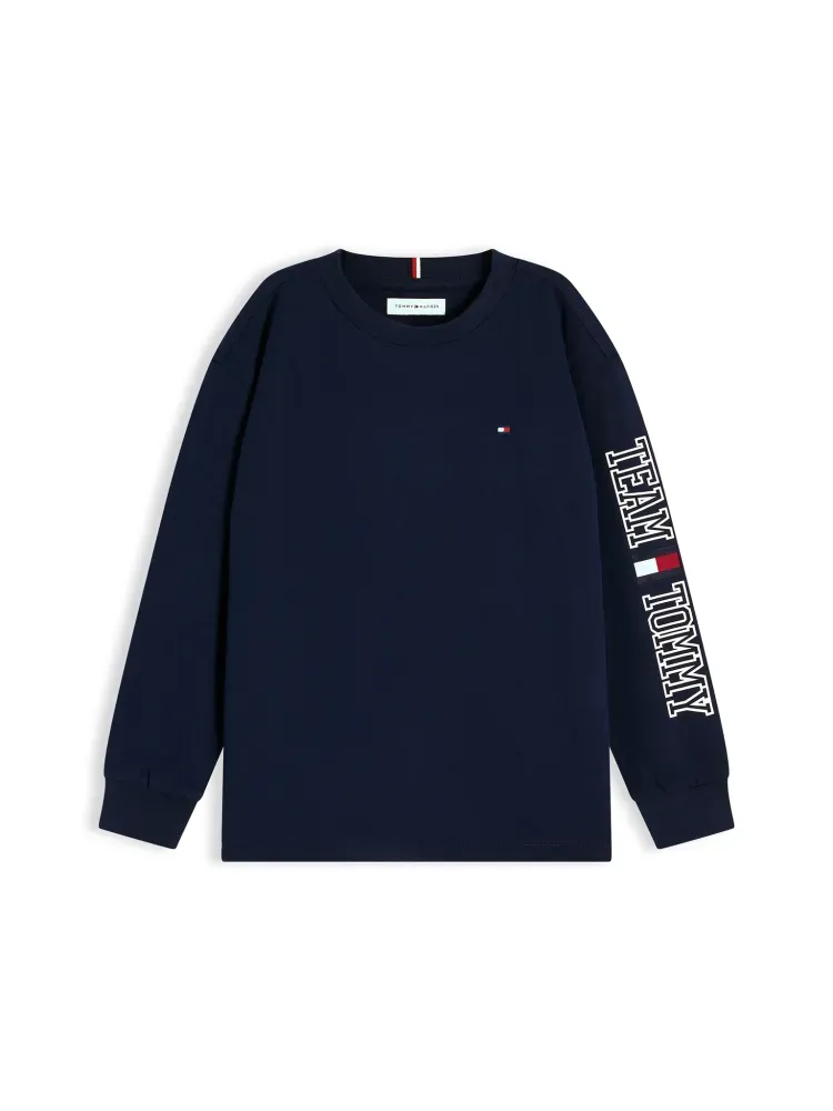 Tommy Hilfiger μακρυμάνικο T-shirt Team Tommy Graphic