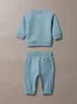 Calvin Klein Βρεφικό Φούτερ Σετ Monologo μέντα